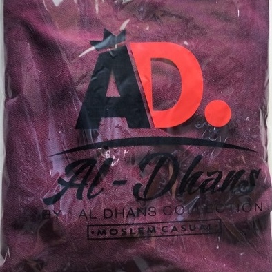 Jilbab Instan Andine List By Al-Dhans-MERAH HATI