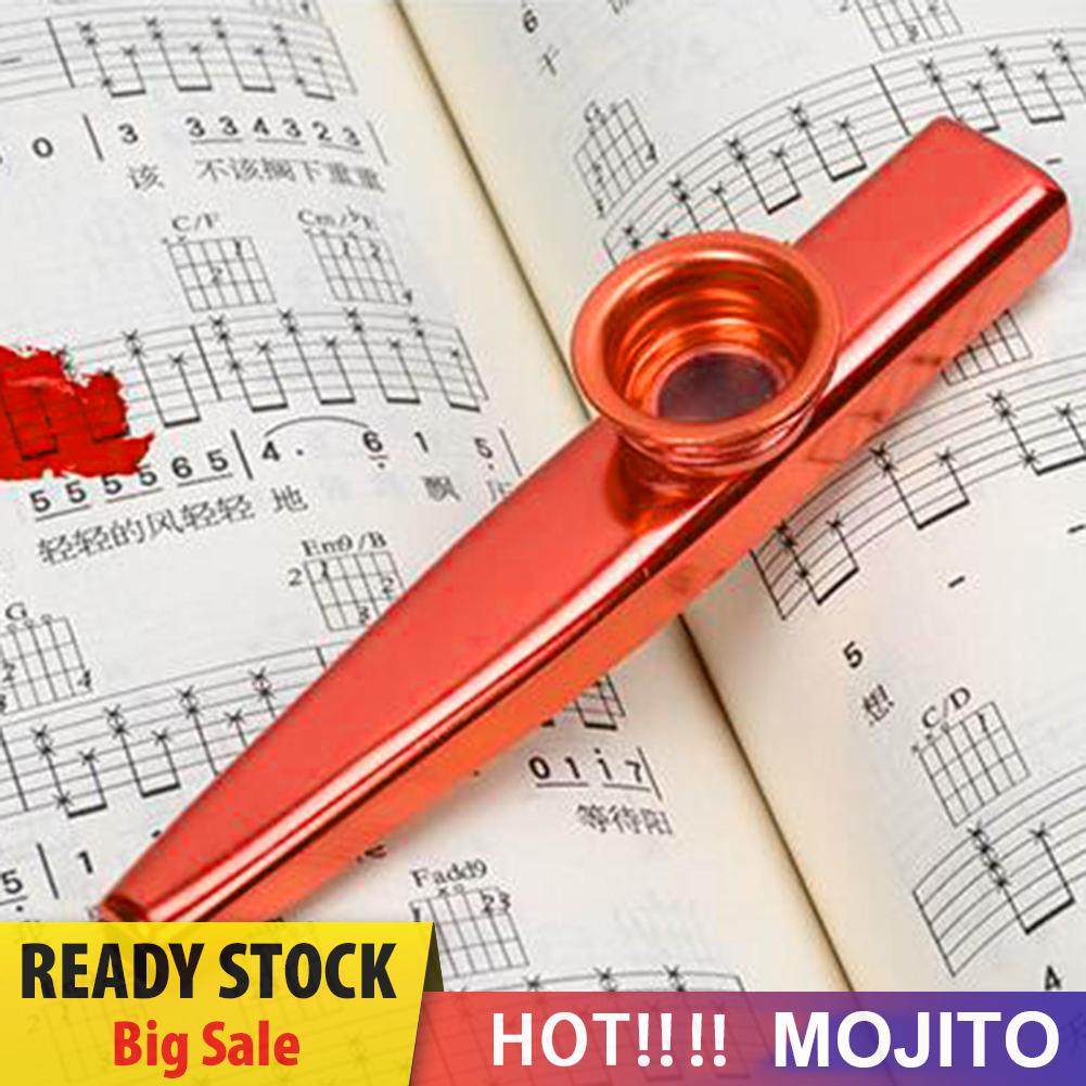 Seruling Kazoo Metal Untuk Pemula / Anak-Anak