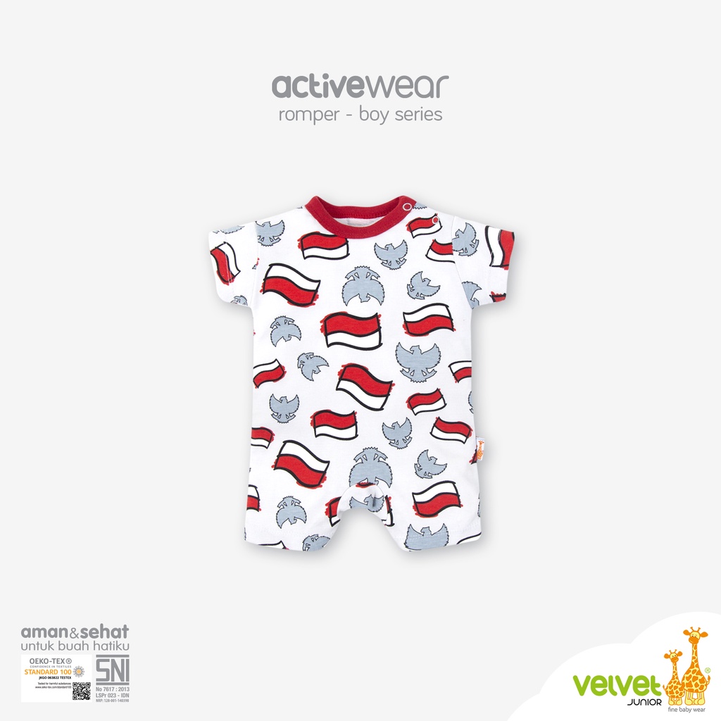 Velvet Junior ActiveWear Bodysuit Segiempat Paha - DILI series