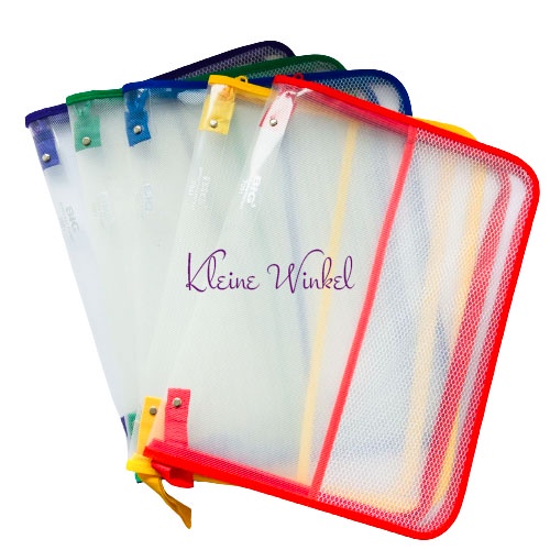 

Zipper Bag | Map Plastik Resleting Folio