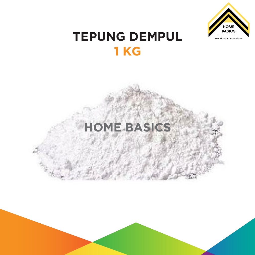 Tepung Dempul 1 Kg / Kiloan / Eceran