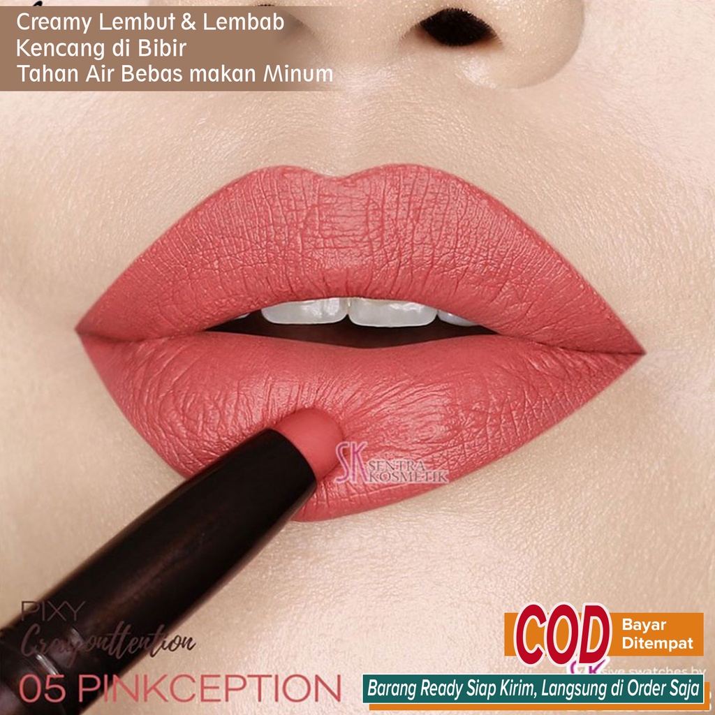 Lipstik Lipstick Creamy Matte Tahan Lama Lembut Ringan di Bibir No Retak Lembab Kencang di Bibir Tam