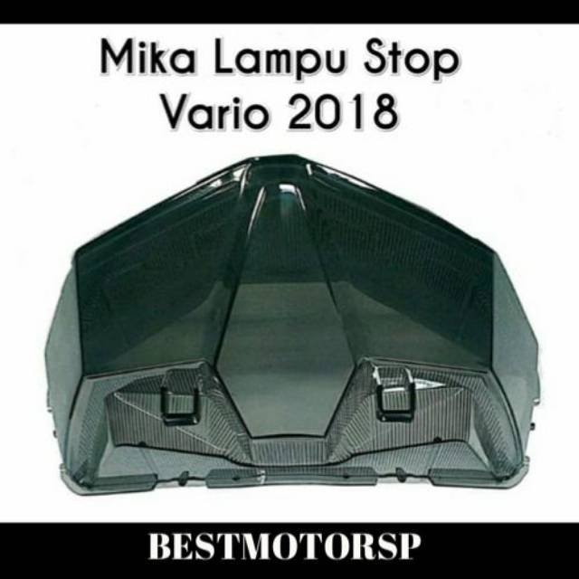 Mika Stoplamp Vario 150 New Keyless Nemo Smoke Kaca Mika Lampu Stop Vario Nemo Ori