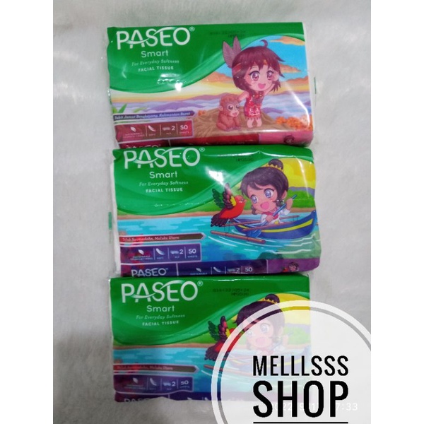 (STOK READY) TISSUE TESSA 50 LEMBAR