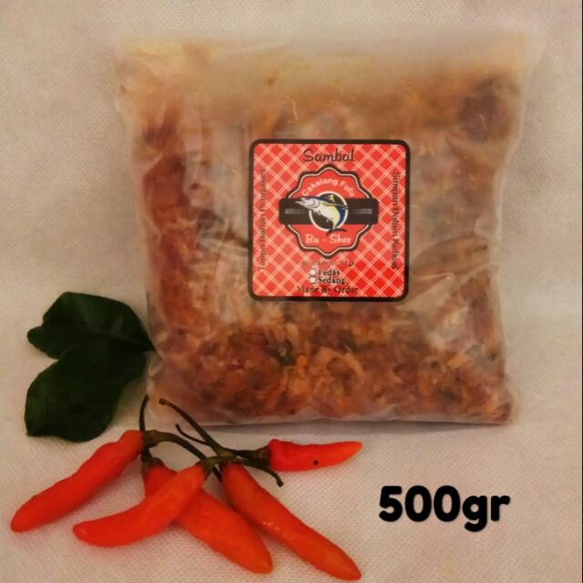 

Sambal Cakalang fufu bu-sher 500g