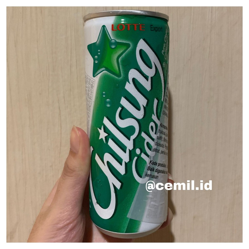 

LOTTE Chilsung Cider Lemon Saida - Minuman Berperisa Lemon Berkarbonasi IMPORT KOREA