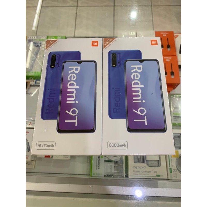 BARU NEW XIAOMI MI REDMI 9T RAM 6 ROM 128 GB 6/128GB ORIGINAL GARANSI RESMI 3 TAHUN 4/64GB 4