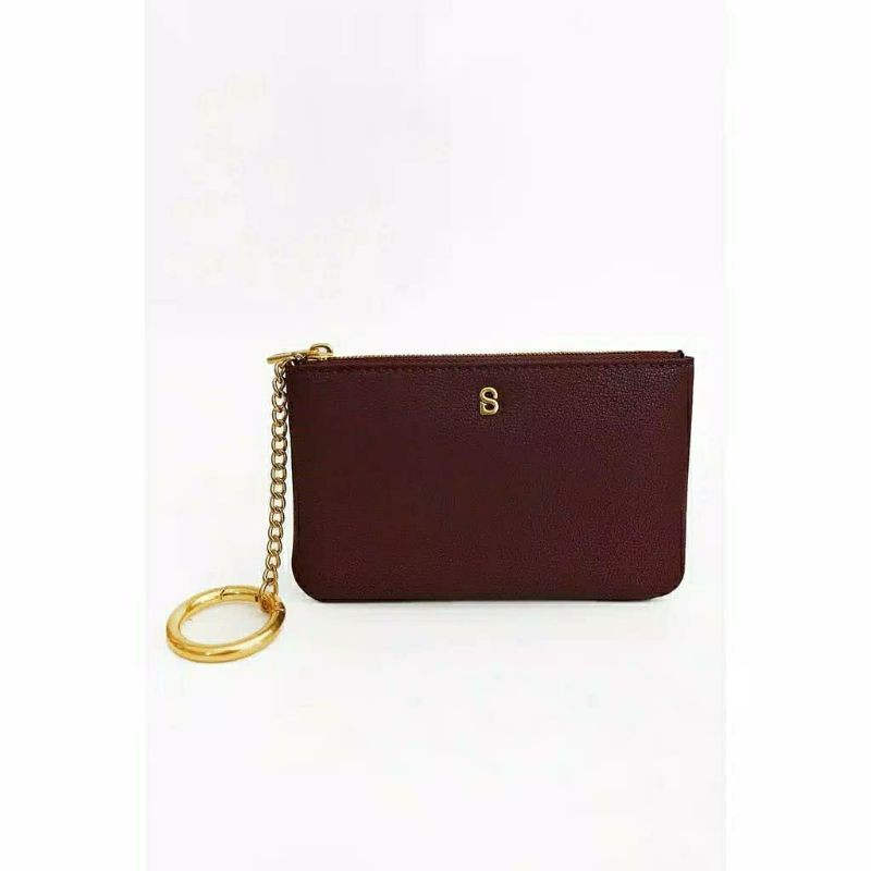 the amy short wristlet maroon by buttonscarves