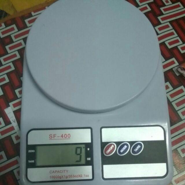 Neraca Timbangan Dapur Digital Electronic Kitchen Scale Model Sf400 Max 10 Kilo Ukur Bahan Bumbu Kue