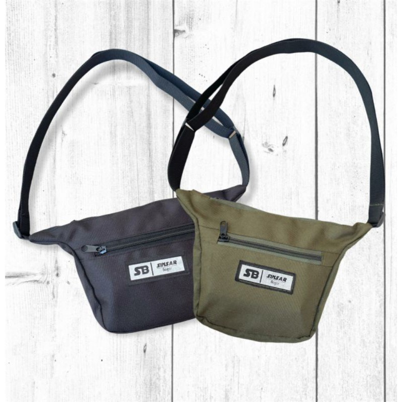 Tas Selempang Pria Visval Mini Bahan Kodura