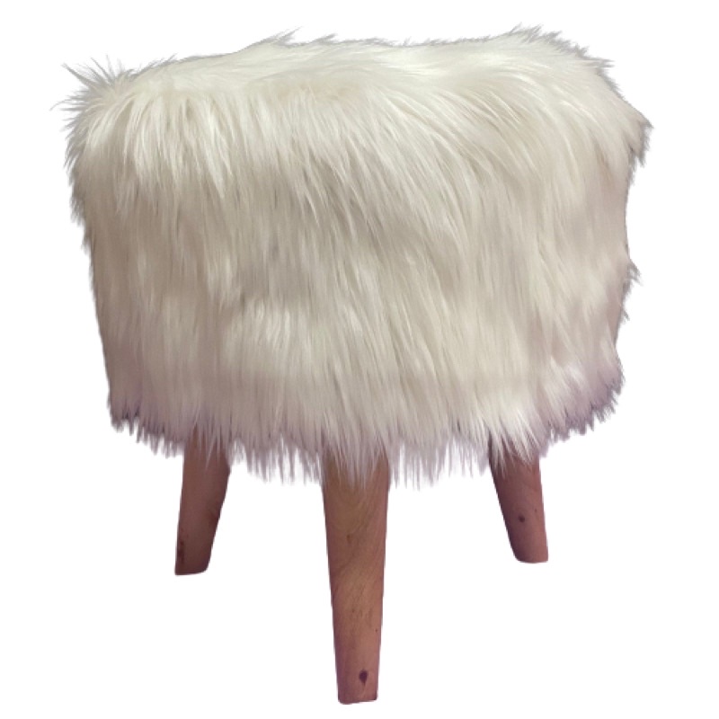 Sarung Stool Bulu Korea