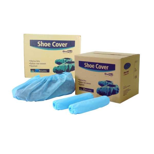 OneMed Shoe Cover Alas Sepatu Alas Sandal Non Woven 50psg 100pcs OJ