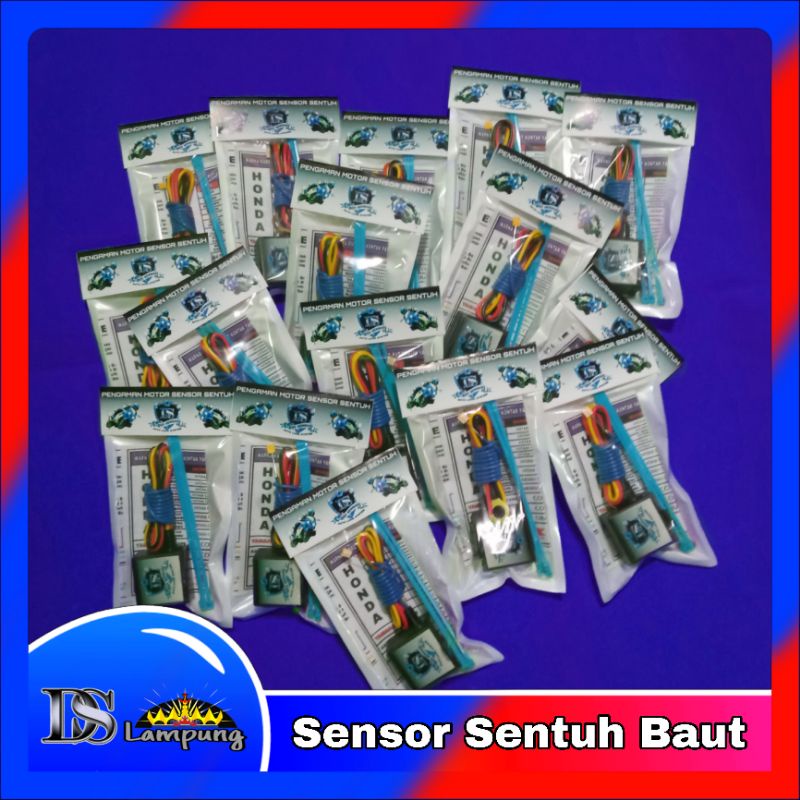 Pengaman Motor Sensor Sentuh, Kunci Rahasia Motor, Anti Maling-2