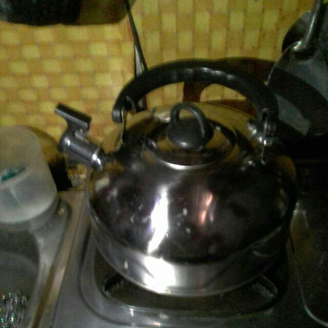 Teko Masak Pluit Kettle Stainless Fleco 3l 4l 5l [ Wajib Order Bubble ]