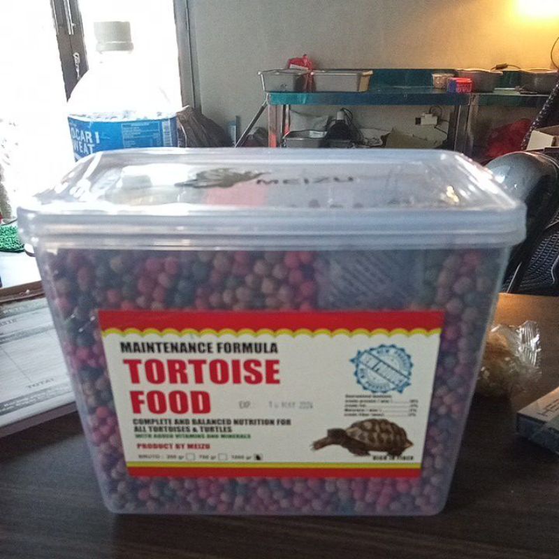 RB PELET MEIZU 1KG SULCATA PARDALIS ALDABRA