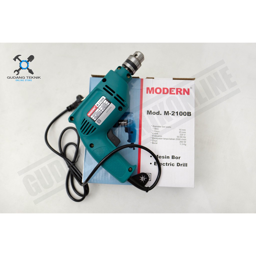 Mesin Bor Modern M 2100 B / Bor Listrik Modern M2100B 10 MM