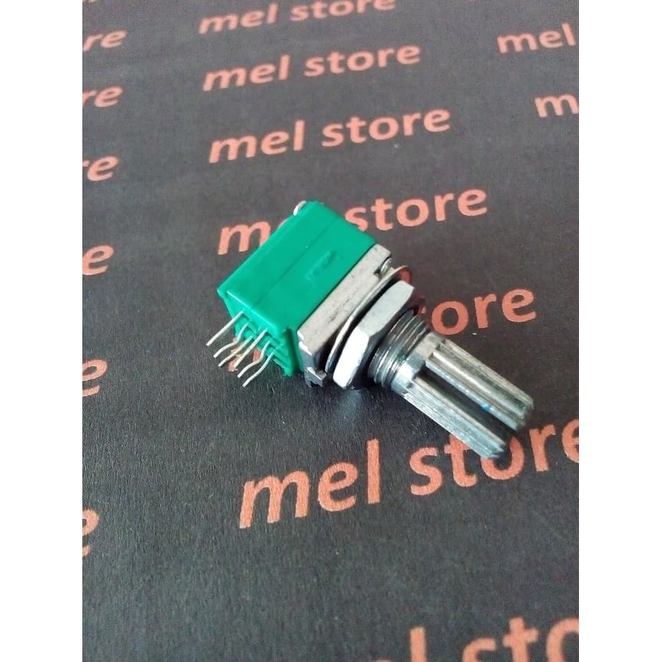 Potensiometer Stereo 6 Pin 100k RK097G