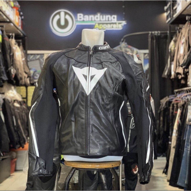 Jaket Motor Full Kulit Leather Dainese Assen Jacket