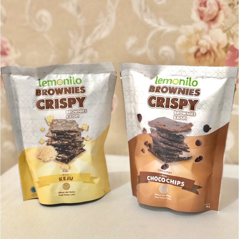 Jual LEMONILO BROWNIES CRISPY ( RASA KEJU & CHOCOCHIPS ) | Shopee Indonesia