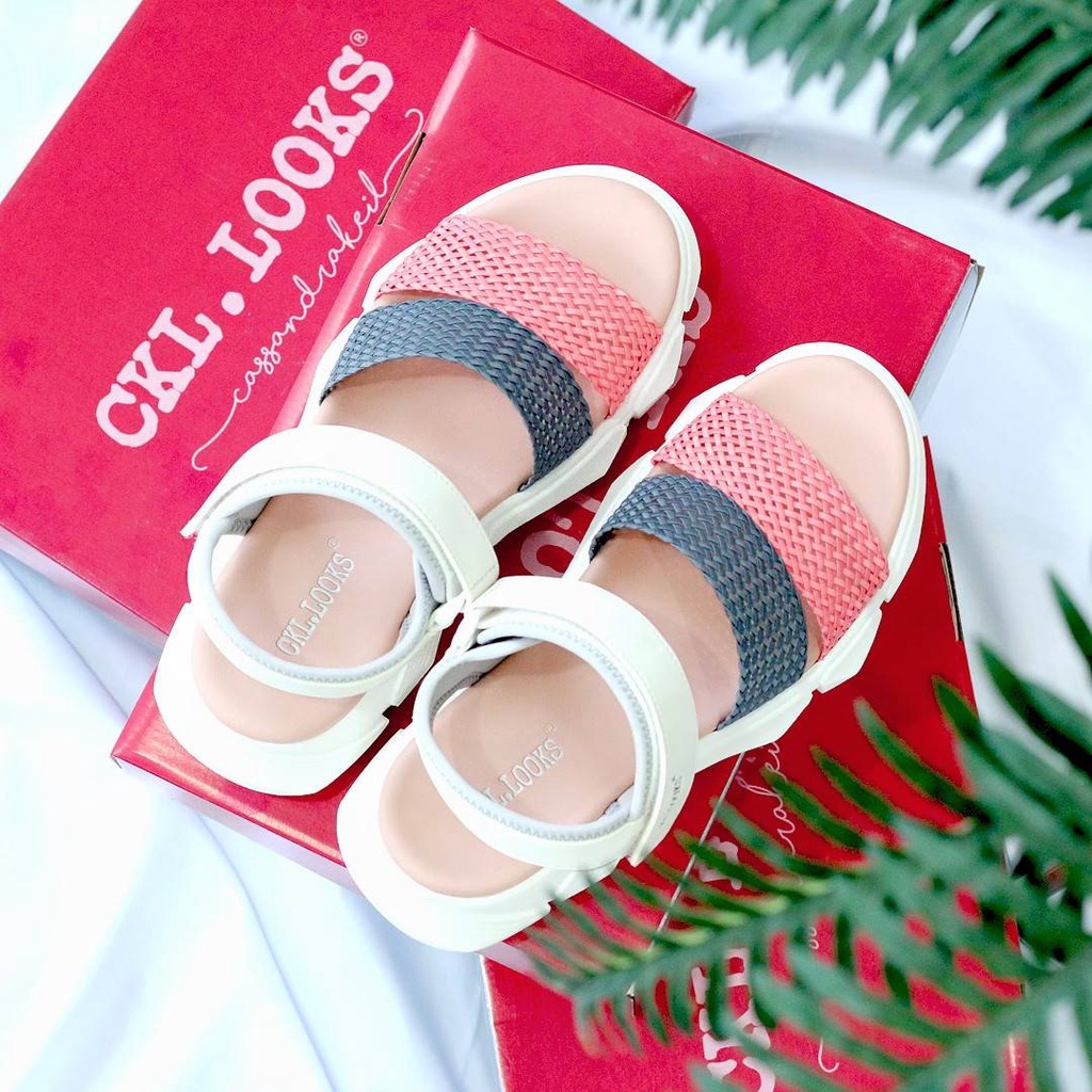 Sandal Premium Brand CKL - Angel Pink