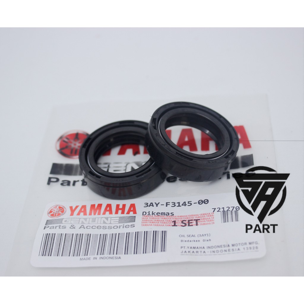 Seal Sil Shock Depan Yamaha Mio, Jupiter, Nouvo, Fino, Soul, Vega R, F1ZR Alfa (2pcs) 3AY