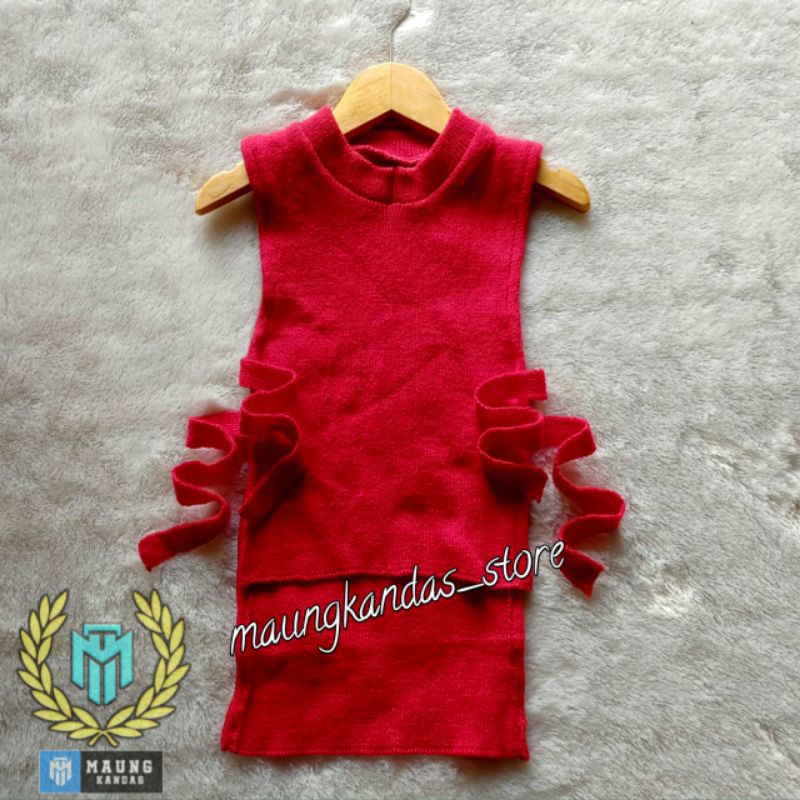 Rompi Anak Andin / Rajut Rompi Anak 2-5 Tahun