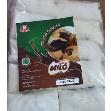 

Pisang Lumer Milo isi 10