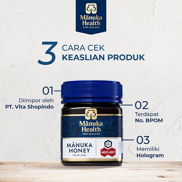 

Manuka Health MGO 400+ (250gr)