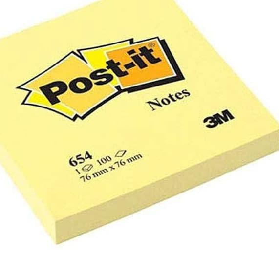 

PALING HOT!! (aaq-713) POST IT 654 3M PAD KUNING