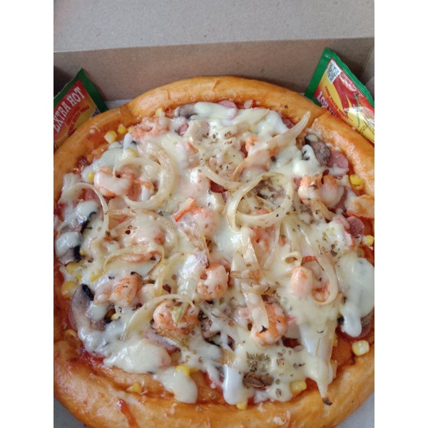 

Pizza seafood