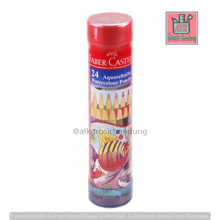 

Pensil Warna Faber Castell 24 L Water Colour Tin Round 115924 Termurah