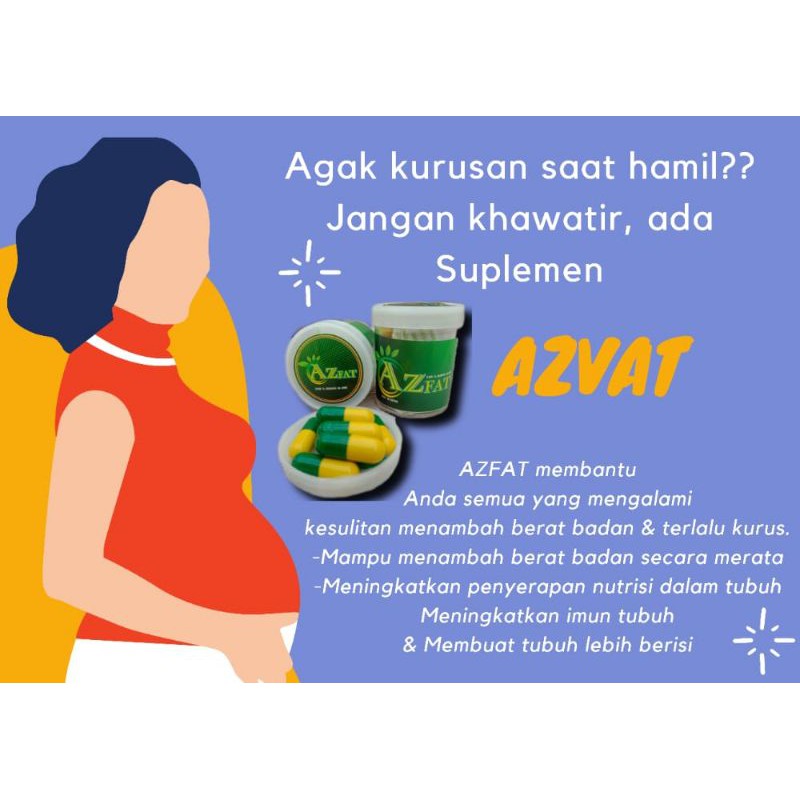 AZFAT, SUPLEMEN PENGGEMUK BADAN