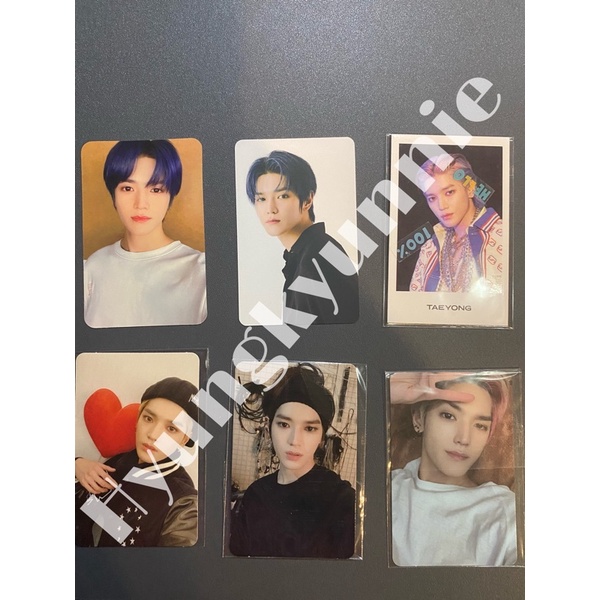 PC dan Set Taeyong (Benefit dan Set SG21, Neozone, Superhuman, Make A Wish, Welkit)