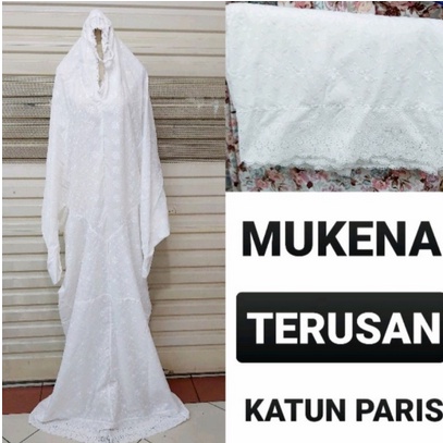 Mukena Abaya Terusan Katun