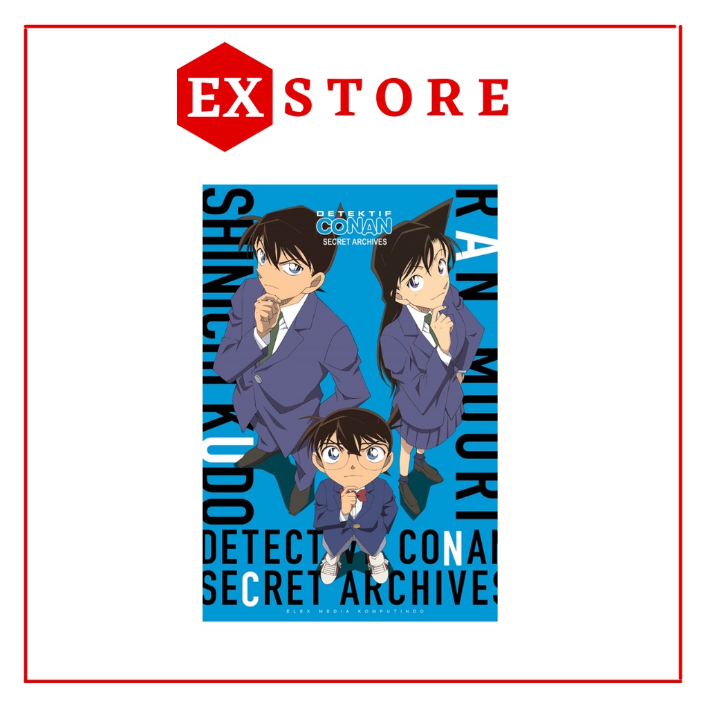 Komik Detektif Conan Secret Archives 01 Shinichi Kudo & Ran Mouri