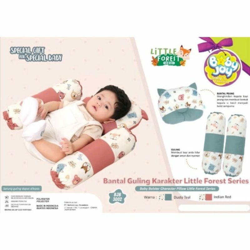 Baby Joy Bantal Guling Karakter Little Forest BJB3002