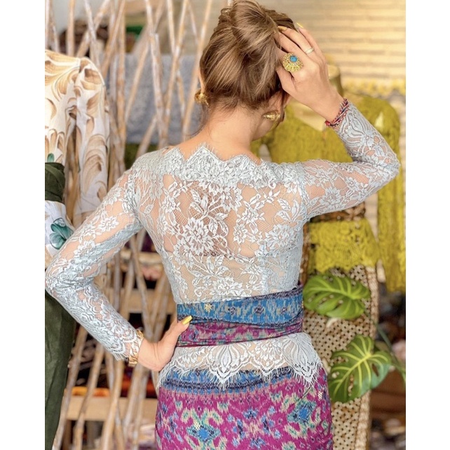 SALE Kebaya Jadi Brokat Jumbo - Semi Prancis - Kebaya Semi italy - Kebaya Bali