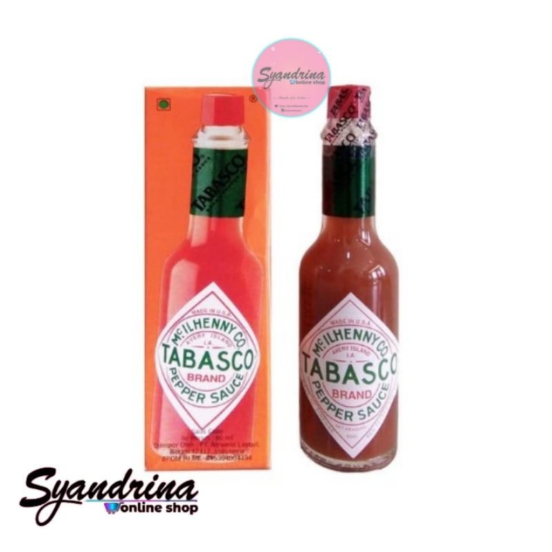 

TERMURAH!! TABASCO RED PEPPER SAUCE 60ML