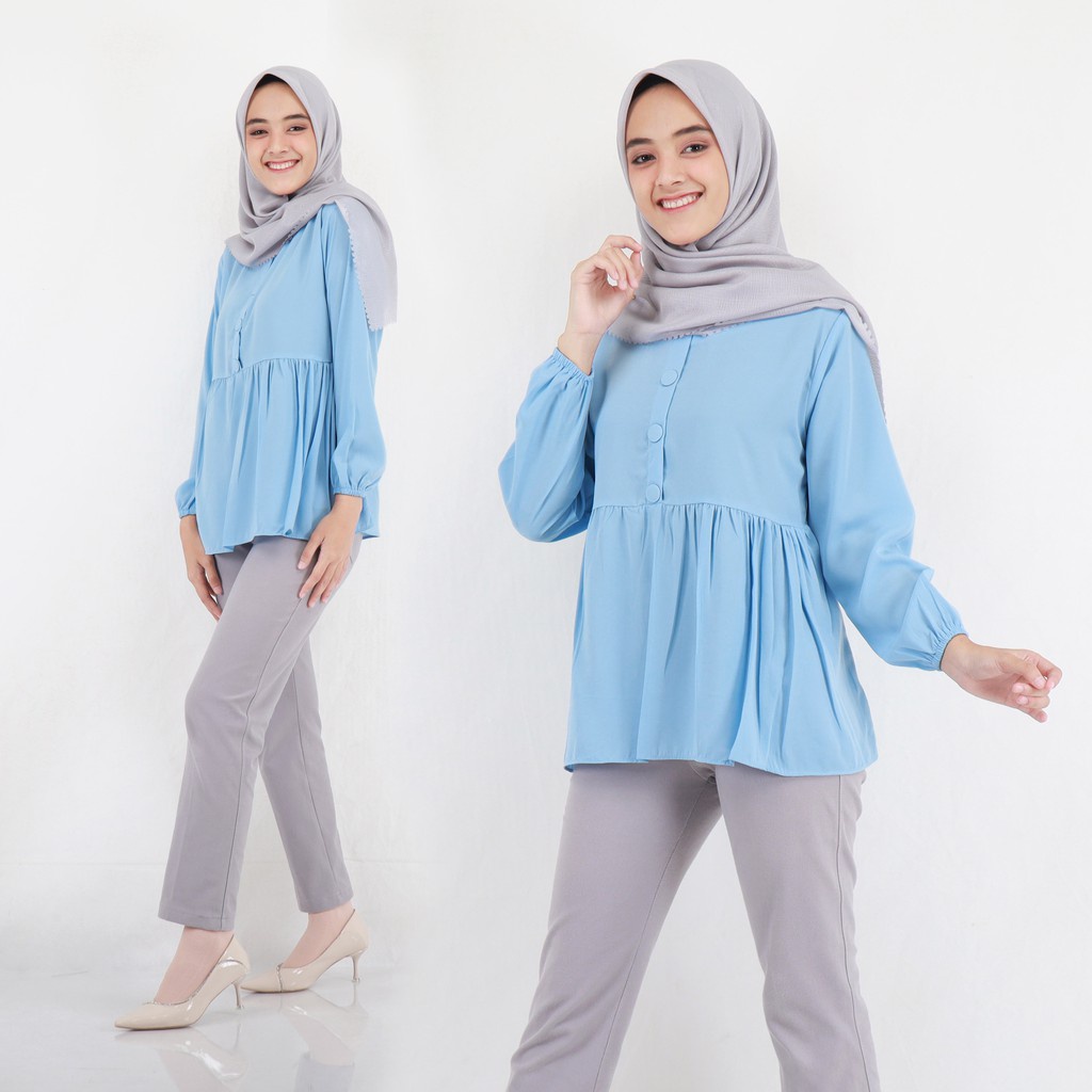 [12.12] RX FASHION - GIZA BLOUSE / ATASAN WANITA