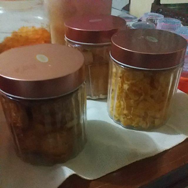 Toples Kaca Dinasty Motif Garis Ukuran Kecil Pl 003