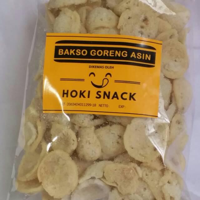 

Bakso goreng asin/basreng asin/krupuk baso goreng 250gr Rp 11500