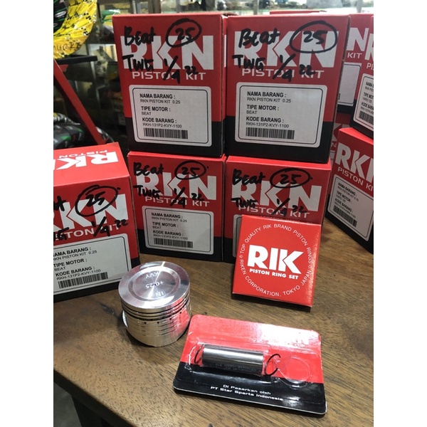 piston kit beat fi rkn piston kit beat rkn