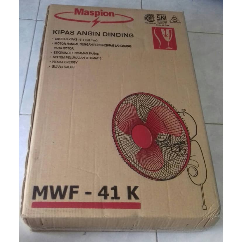 Kipas Angin Dinding Maspion MWF 41K [16 Inch]