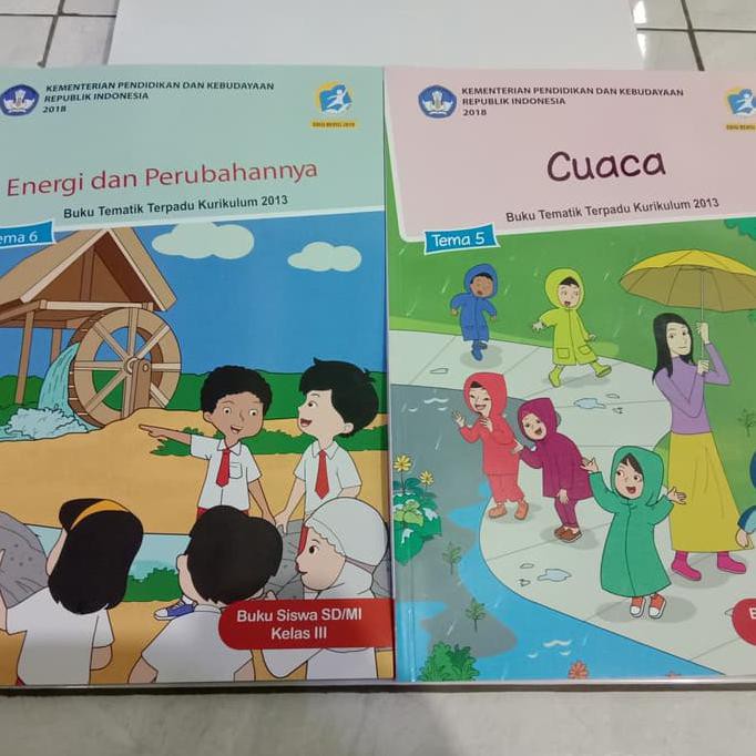 Buku Sekolah - Buku Tematik Sd Kelas. 3 Tema 5 Dan 6