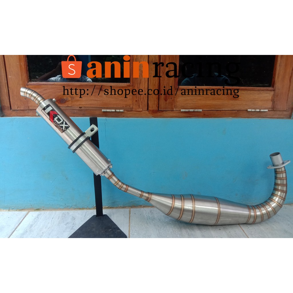 knalpot satria kolong 2 tak kdx