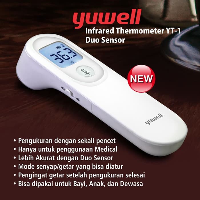 Thermometer Head Yuwell Infrared YT-1 Duo Sensor termometer OJ