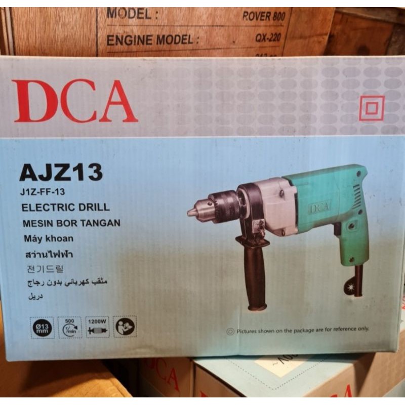 Mesin Bor Tangan 13mm DCA AJZ13 / AJZ 13 Hand Bor 13 mm DCA