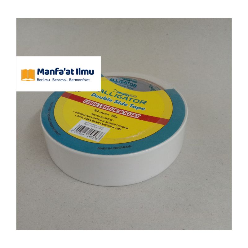 

Double Tape Alligator (Lebar 24mm)