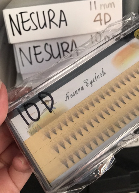 NESURA 2D 3D 4D 5D 6D 10D EYELASH EXTENSION / RUSSIAN EYELASH bulu mata NESURA / MEIANA