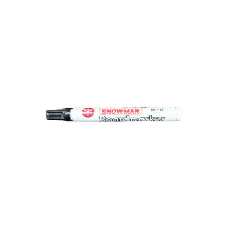 

Snowman Spidol White Board Marker - Papan Tulis - Merah Hitam Biru - Hitam
